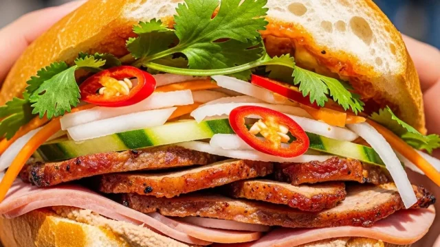 banh mi calories