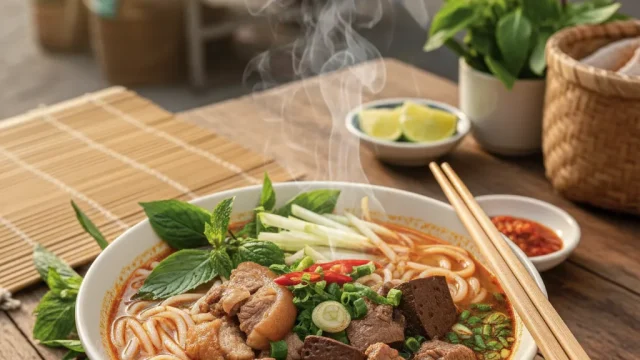Vietnamese noodle dishes