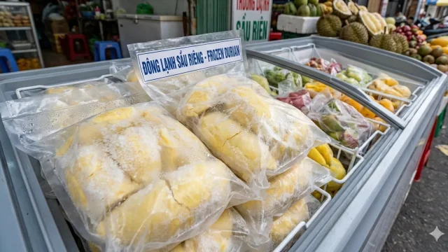 Frozen durian
