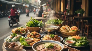 Vietnamese cuisine huong vi viet